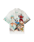 Celebration Du Sport Short Sleeve Silk Shirt