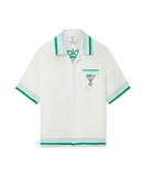 Metaphysical Tennis Icon Short Sleeve Silk Shirt