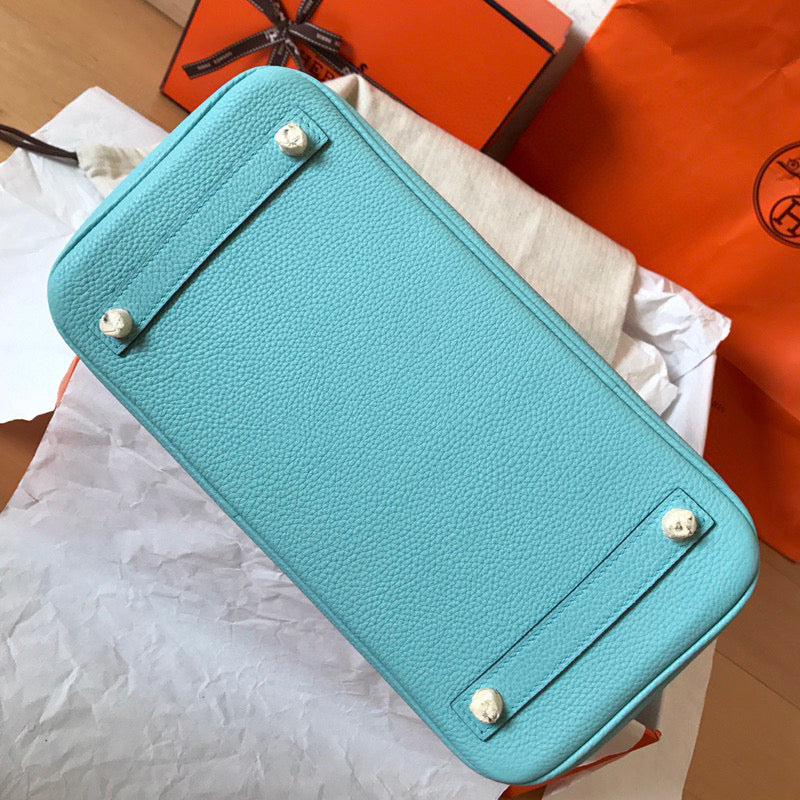 Hermes - Birkin 35 cm Bleu clair