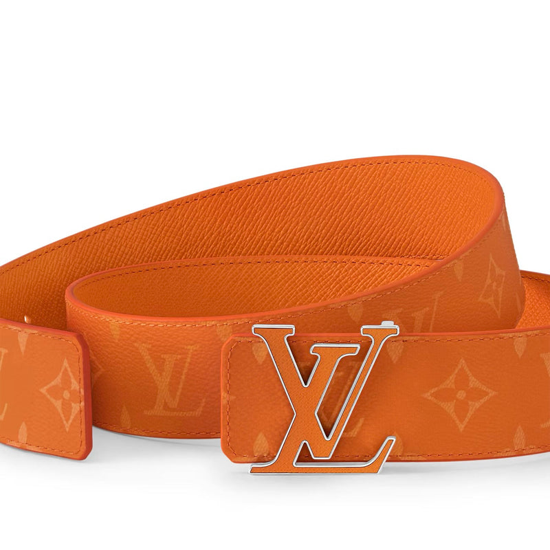 Louis Vuitton - Ceinture LV Initiales 40 mm réversible Orange