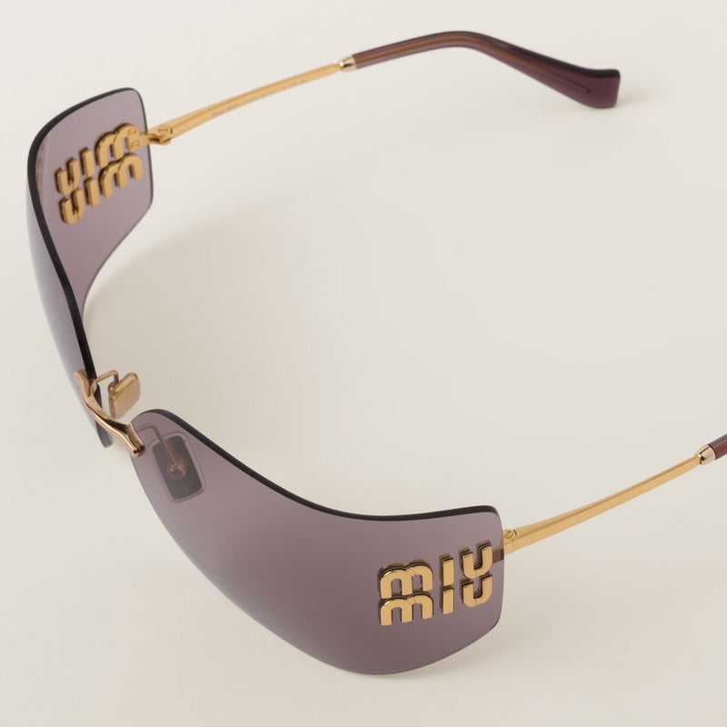 Miu Miu - Lunettes de soleil Runway Verres Mauves