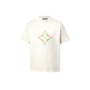 Louis Vuitton - Tee-shirt à imprimé fleur de Monogram 3D dégradé