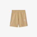 Burberry - Short en coton Knight Flax