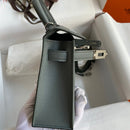 Hermes - Birkin 19 cm Vert émeraude Foncé