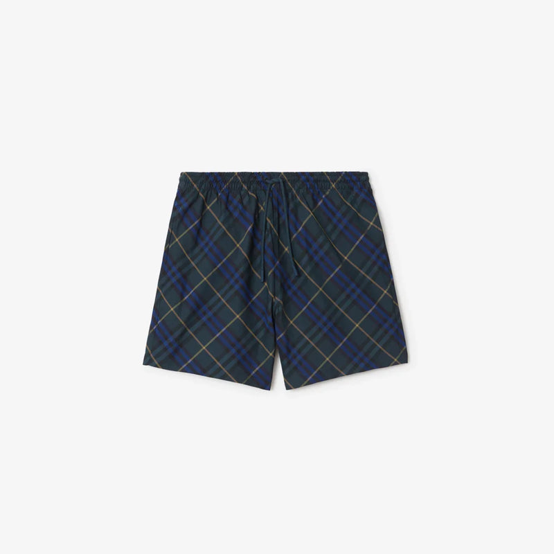 Burberry - Short de bain Check Midnight