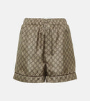 Gucci - Short GG imprimé en soie