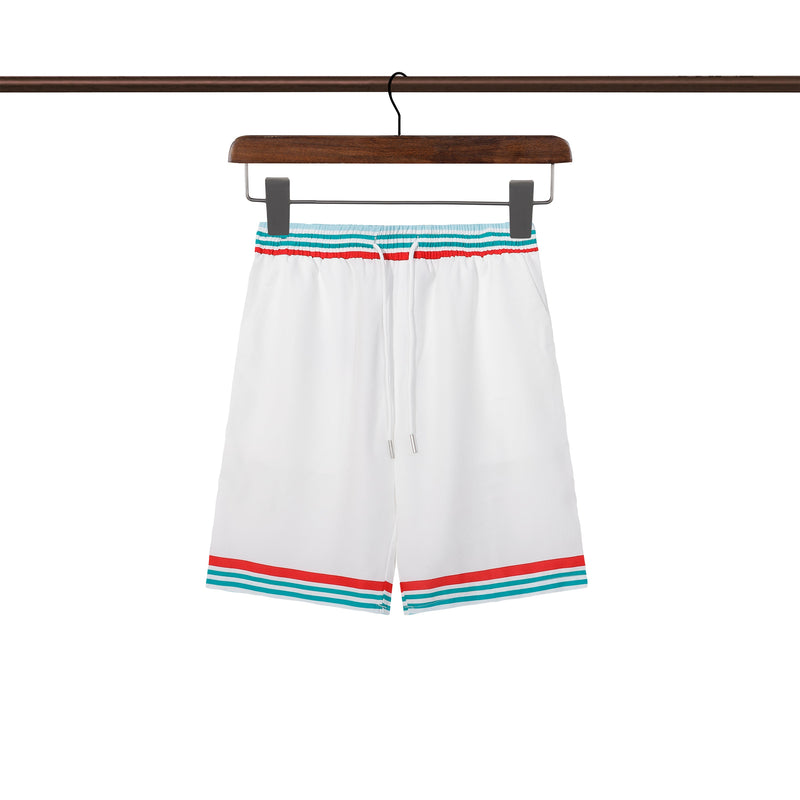 Casablanca Paris - Ensemble CHEMISE + SHORT Casaway Blanc/Bleu/Rouge