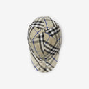 Casquette de baseball en coton mélangé Check EKD LICHEN