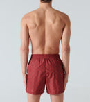 GUCCI - Short de bain GG Rouge