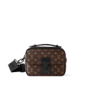 Sac messenger S Lock Marron