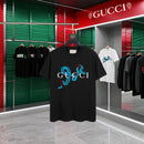 Gucci - T-shirt Gucci Logo Coloré Noir