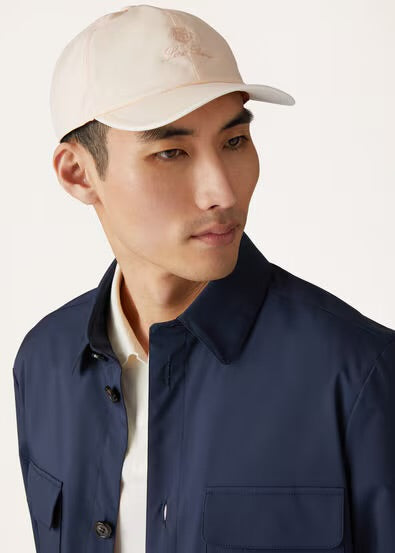 Loro Piana - Casquette Almond Blossom/White