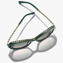 Chanel - Lunettes de soleil Papillon Vert Foncé