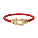 Fred - Bracelet Force 10 Rouge / Or Jaune