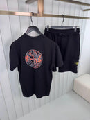 Stone Island - Ensemble T-SHIRT + SHORT Noir II