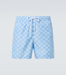 GUCCI - Short de bain GG Bleu