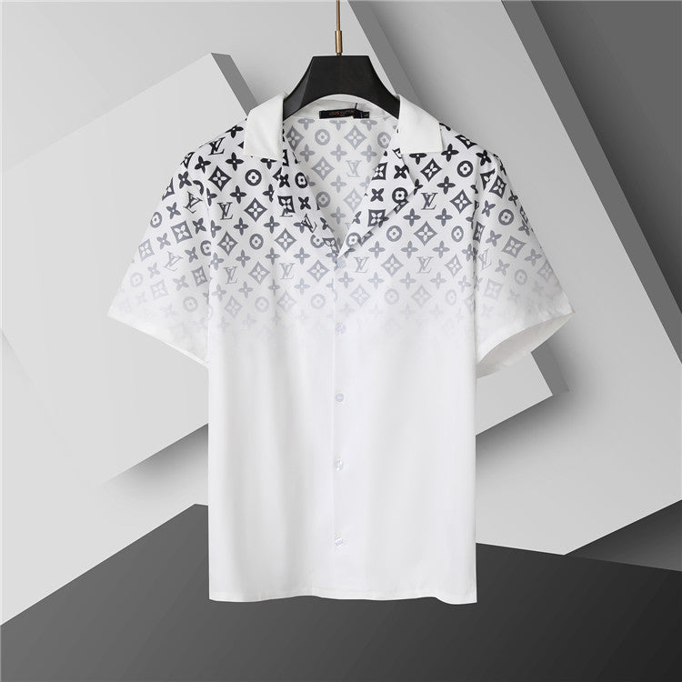 Louis Vuitton - Chemise manches courtes logo LV Blanc