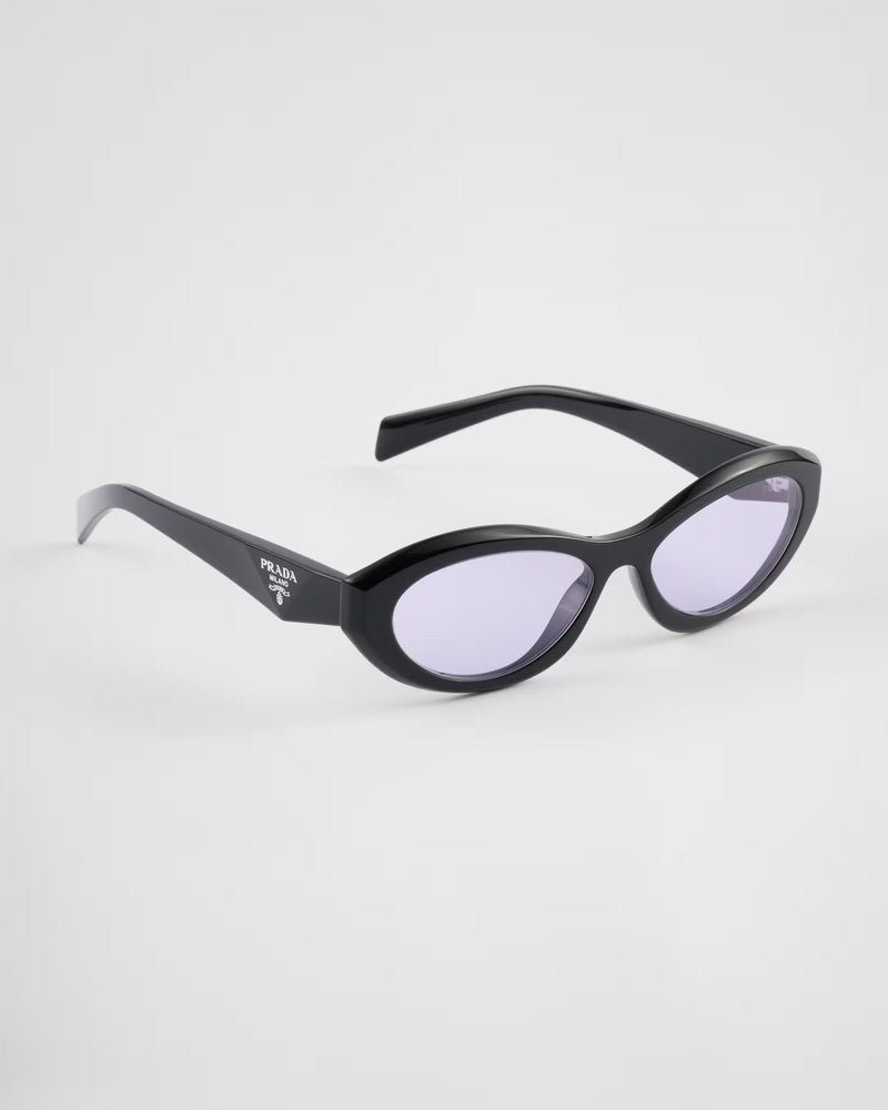 Prada - Lunettes De Soleil Prada Symbole Fines Verres Lavande