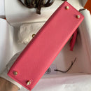 Birkin Rose écarlate 19 cm Rose framboise