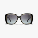 Chanel - Lunettes de soleil carrée Noir Verres Gris