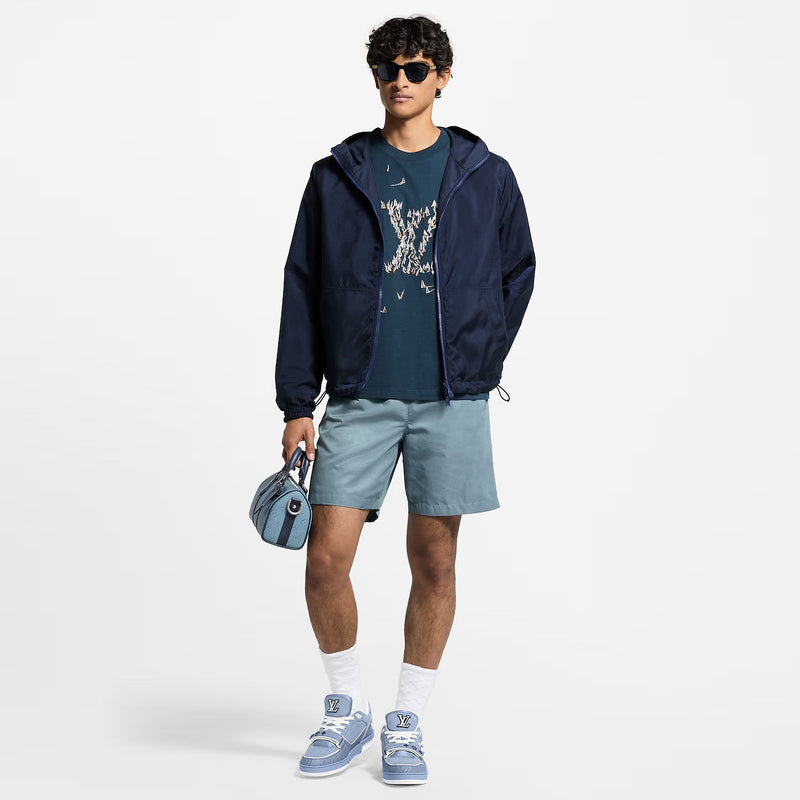 Louis Vuitton - Tee-shirt en coton brodé