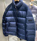 Dior - Doudoune avec logo monogramme Dior Bleu Marine