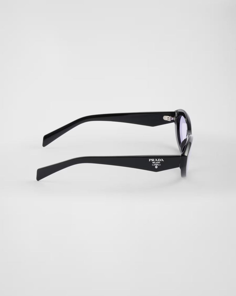 Prada - Lunettes De Soleil Prada Symbole Fines Verres Lavande