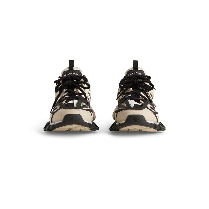SNEAKER TRACK EN BEIGE/NOIR