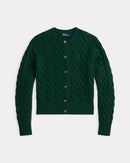 Ralph Lauren - Cardigan torsadé en laine et cachemire Castleton Green