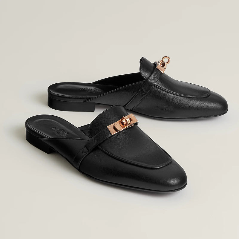 Hermès - Mules Oz Noir I
