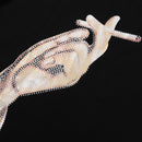 Amiri - T-shirt en coton Smoke Noir