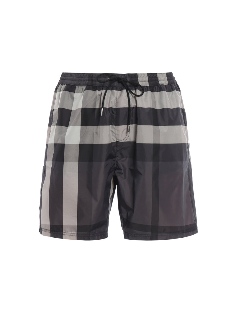 Burberry - Ensemble SHORT + T-SHIRT Noir/Gris
