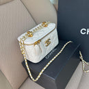 Chanel - Sac à bandoulière Blanc/Noir/Rose