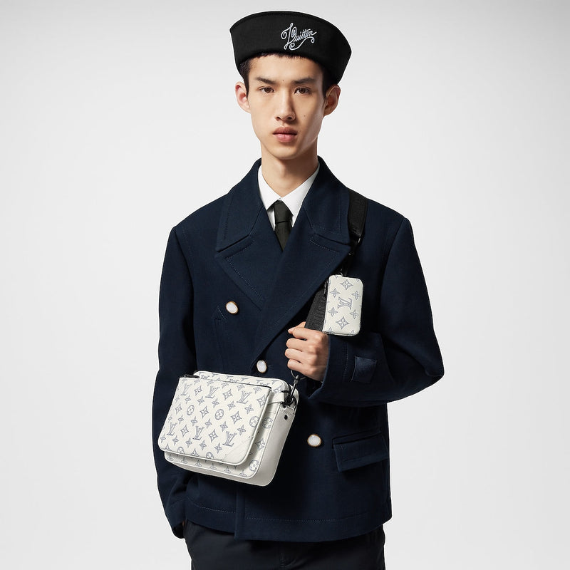 Sac Trio Messenger Blanc