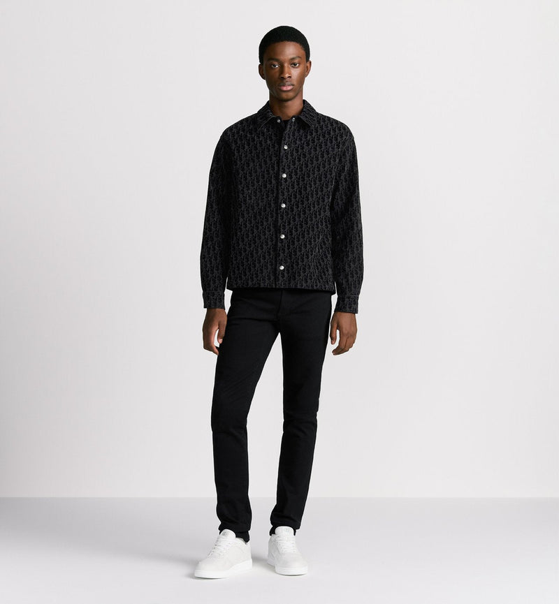 Dior - Surchemise Dior Oblique
Sergé de coton mélangé Bleu