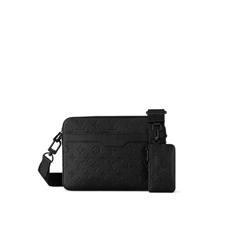 Sac Trio Messenger Noir