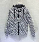 Dior - Coupe-vent avec logo monogramme Dior Blanc et Noir