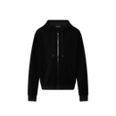 Louis Vuitton - Veste à capuche Monogram en French Terry Noir