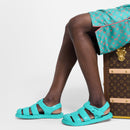 Louis Vuitton - Sandale LV Venice Bleu Turquoise