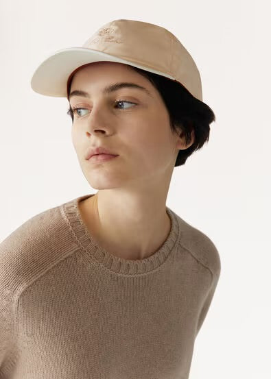 Loro Piana - Casquette Almond Blossom/White