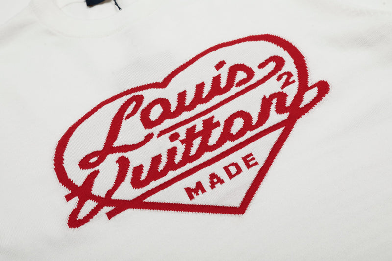Louis Vuitton - T-shirt manches courtes LV Cœur Blanc
