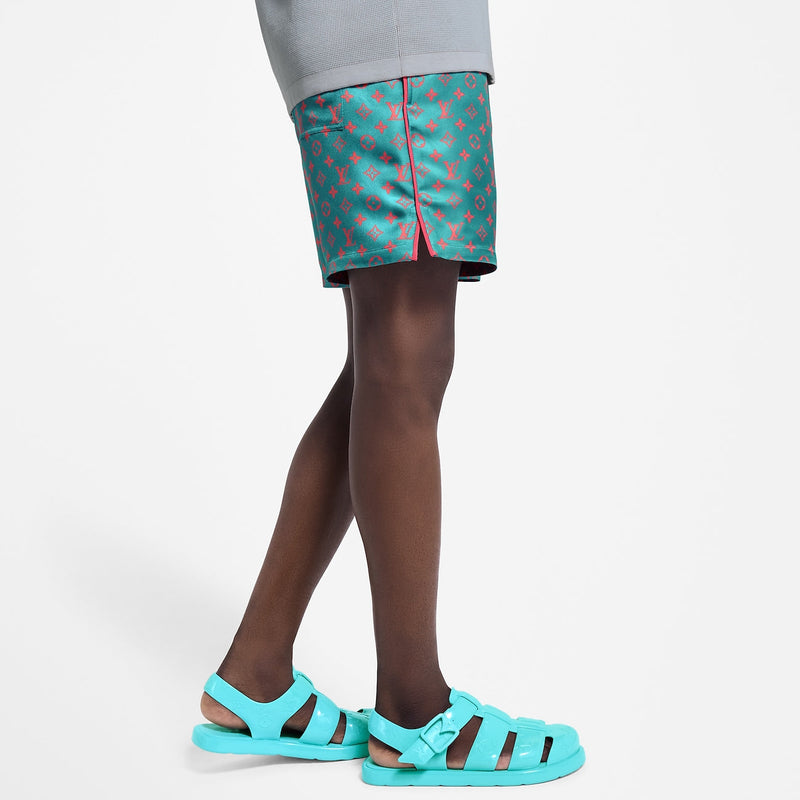 Louis Vuitton - Short Monogram en soie Rose Strawberry Ice