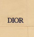 Dior - Bob réversible Dior Oblique Beige / Bleu Clair