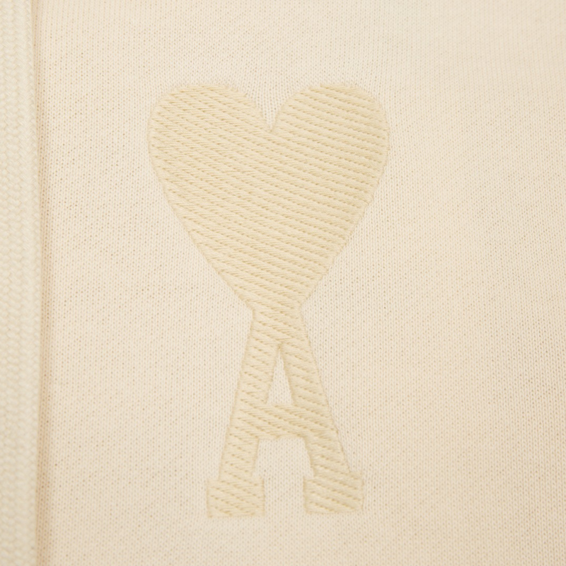 Ami Paris - Veste Beige Cœur Beige