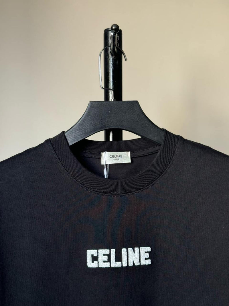 Celine - T-Shirt avec écriture « Celine » Noir