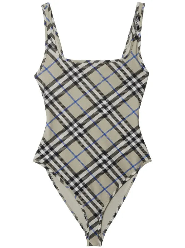 Burberry - Maillot de bain à motif Vintage Check