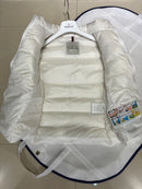 Moncler - Doudoune sans manche à capuche Blanc F