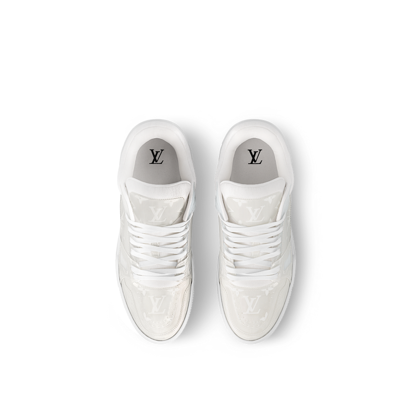 Sneaker LV Trainer Blanc Cassé