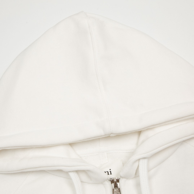 Ami Paris - Veste Blanc Cœur Blanc