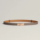 Hermès - Ceinture Kelly 18 Étoupe